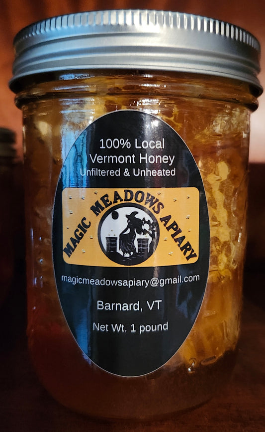 Large Fall Chunk Honey